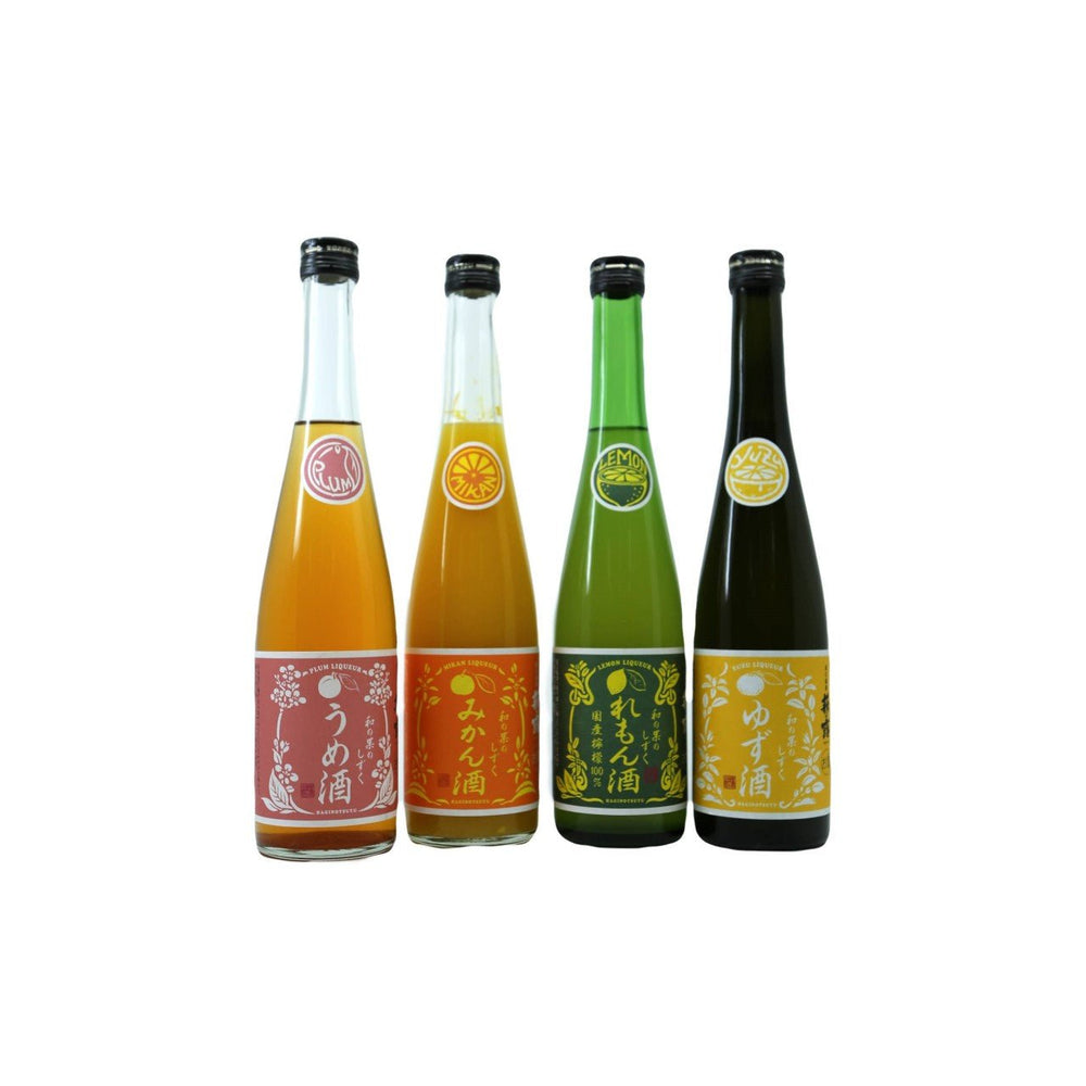萩乃露 果酒套裝 (4支裝) / Hagi no Tsuyu Fruit Liqueur Set - Flavour of Life Online